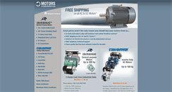 Desktop Screenshot of motors.automationdirect.com